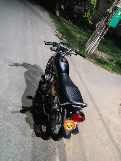 Honda cg 125 self start gold edition