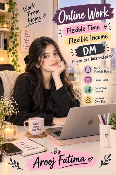 Online work opportunity for both Male & Female