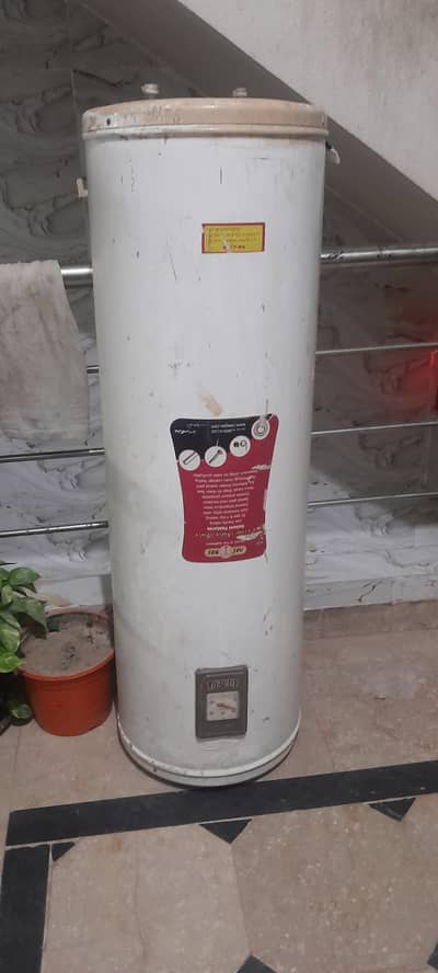 used 80 liter. only washal needed  to work properly.