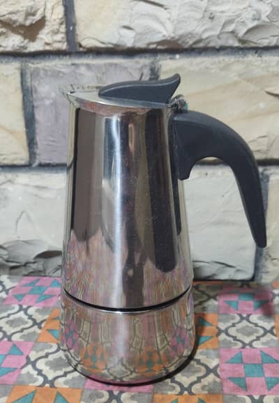 ROYAL FORD STAINLESS STEEL EXPRESSO MAKER (IMPORTED)