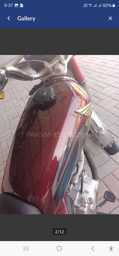 Honda CG 125 Red Color