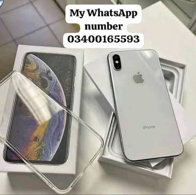Apple iPhone X 256 GB with box