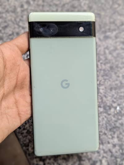 Google Pixel 6a officially approved pack set unique green color 128gb