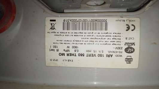 Electric Geyser import from Dubai
