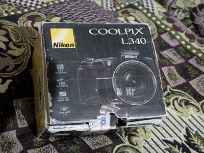 Nikon Coolpix L340 Digital Camera 28x Zoom - New Condition (10/10)