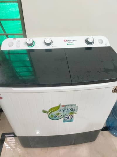 Dawlance DW-7500C Twin Tub Washing Machine (Few Months Used)