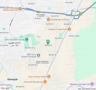 1 Kanal Plot For Sale Block S Khayaban-E-Amin Lahore