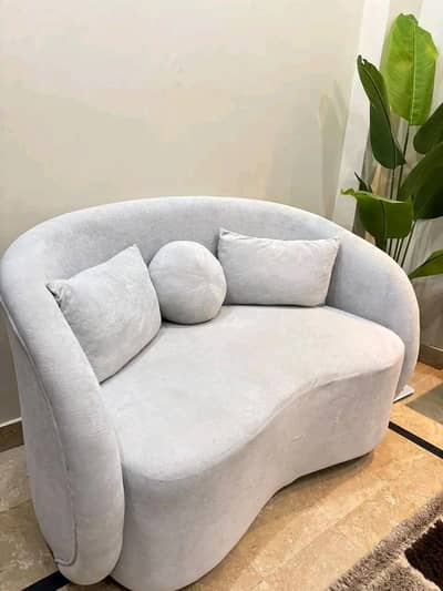 Stylish Curved 2 Seater Sofa