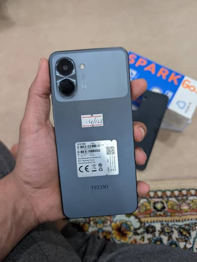 Tecno Spark Go 3 with box and charger