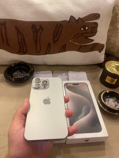 Apple iPhone 15 Pro Max |Full Box| |256GB| |PTA Approved| Urgent Sale