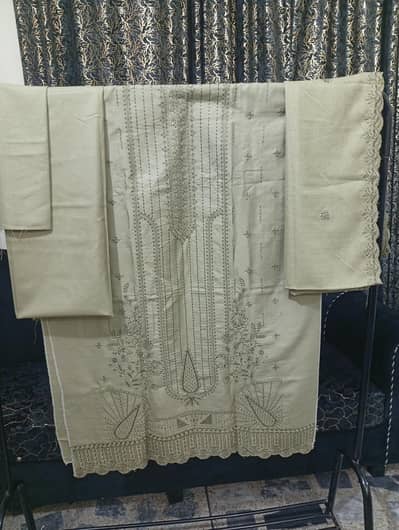 Presenting a winter 3 piece kadhai suits