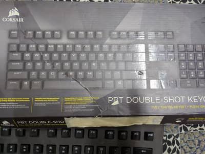 Corsair PBT double shot keycaps