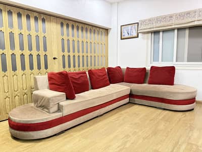7 seater L Shaped