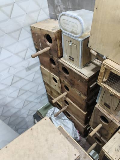 Kiker wood boxes