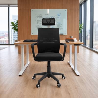 premium Black revolving boss chairs high back office chairs
