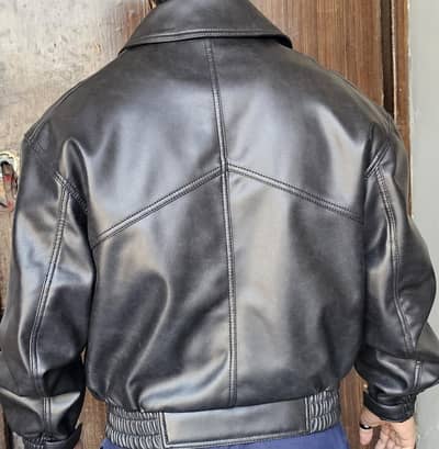Men’s Black Leather Jacket – Stylish Winter Wear