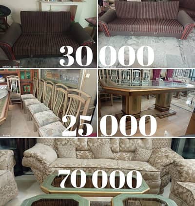 7 seater sofa sets n  dining for sale