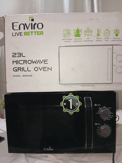 Enviro 23L Microwave Grill Oven 23XMG5 Gy