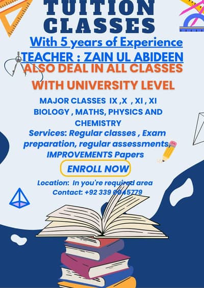 5 years experienced teacher well qualified available