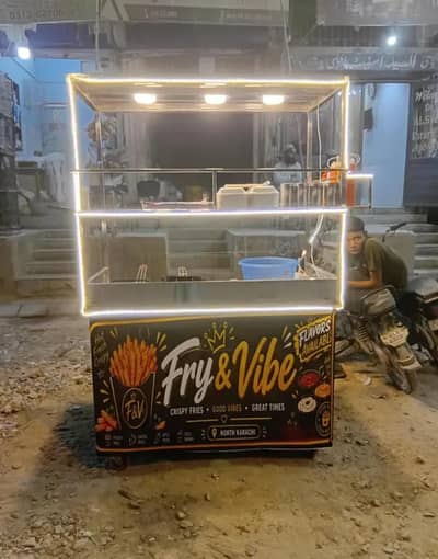 fried rice counter