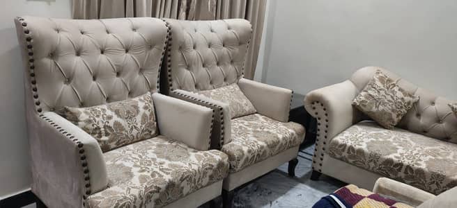 7 seater sofa set with tables