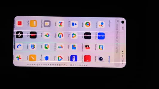 OnePlus 8t just  7 lins all ok