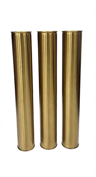 Gold piller wases Modernd and antique