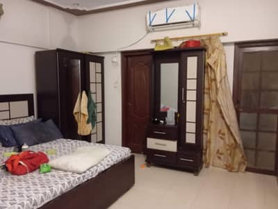 3 Bed DD First Floor | Road Facing | Reserved Parking | 24/7 Lift & Security | No Water, Gas & Load Shedding Issues | Prime Block 7, Main University Road