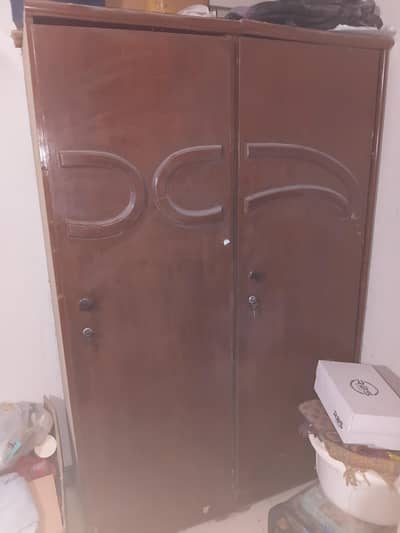 Wardrobe 2 door Almari - Cupboard