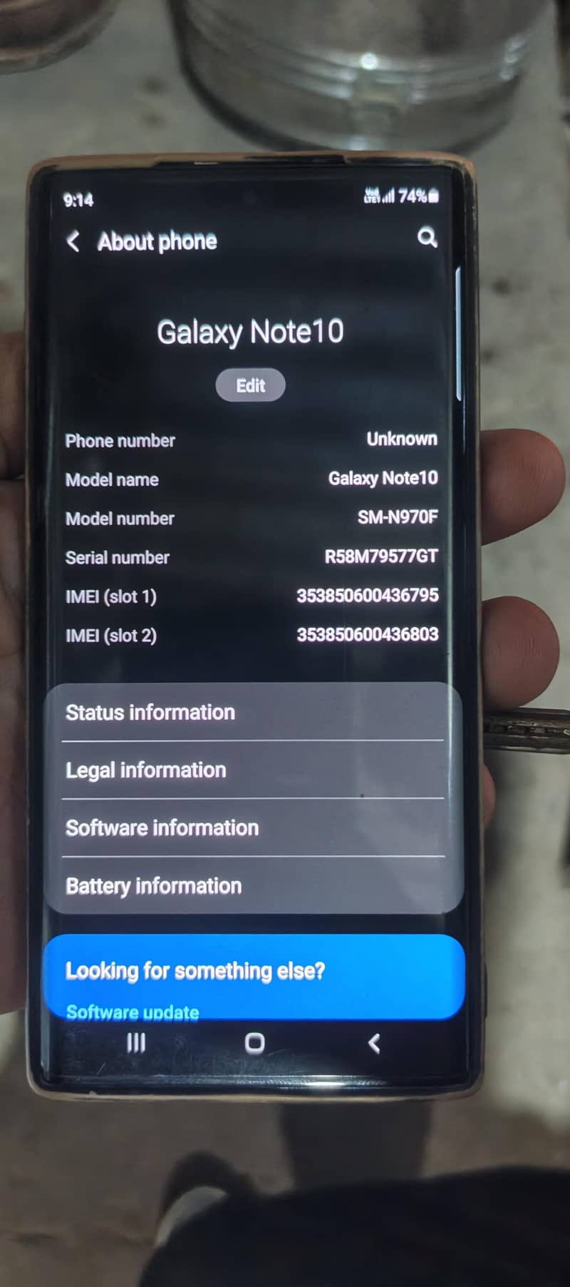 Samsung Mobile Note 10 6