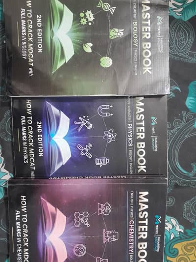 MDCAT Master Book 2nd Edition set by Mentr/Insight MDCAT