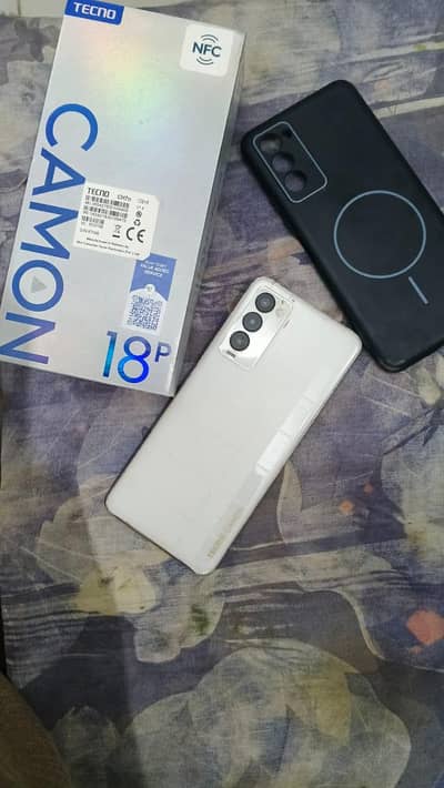 Tecno CAMON 18P 8GB/128GB – Official PTA Approved – Complete Box