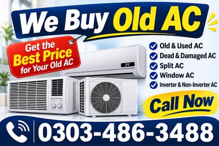 Old Ac Sale Dead Ac/Window Ac/Purana Ac/Ac Purchase/Split Ac Window AC