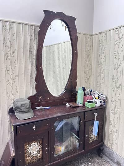 wooden dressing table