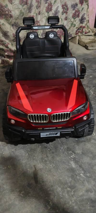 BMW Kids Electric Car Red - 3 in 1 - Bluetooth MP3