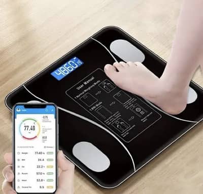 Digital weight machine |Body weight scale |Body Fat Analyzer Bluetooth