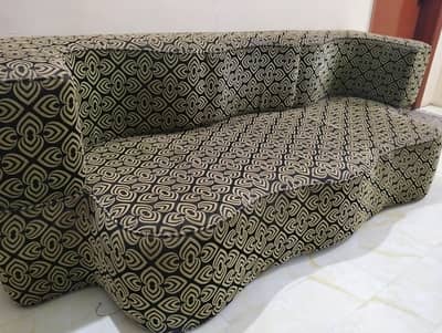 Sofa Bed - foam sofa cumbed - Green