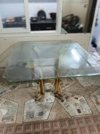 6 Seater Dining Table Set with 4 chairs
