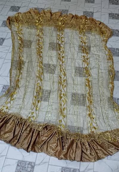 Stylish golden design Curtain