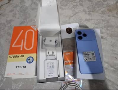 TECNO SPARK 40 WITH BOX