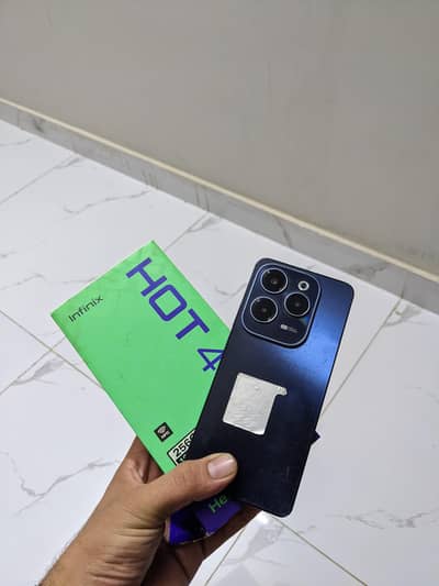 Infinix Hot 40 8/256 dual official approved with box